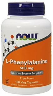 Now Foods NOW L-Phenylalanine 500mg 120vegcaps - Witaminy i minerały dla sportowców - miniaturka - grafika 2
