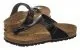 Klapki i japonki damskie - Birkenstock Japonki Gizeh Patent Black 043661 (BK5-c) para 36:2|37:2|38:2|39:2|40:2|41:2| - miniaturka - grafika 1