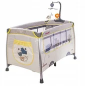 Łóżeczka i kojce - Łóżeczko Traveler AP920 Grey - miniaturka - grafika 1