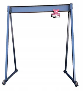 167 Marted Suwnica bramowa dźwig mobilny udźwig 3000 kg wysokość 2631 mm szerokość 4020 mm szerokość światła suwnicy 3840 mm) 16776547 76547-uniw - Wciągarki - miniaturka - grafika 3