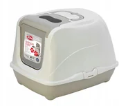 Kuwety dla kotów - Kuweta zamykana Pet Nova CATLIFEPLUS-50CM-GR szara - miniaturka - grafika 1