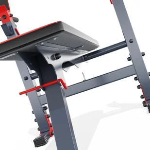 K-SPORT Zestaw Ławeczka kssl110 + Sztangi + Obciążenia 95kg - Ławki treningowe - miniaturka - grafika 3