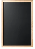 Tablice i flipcharty - Bi-Office , Blackboard Back2Chalk Essentials, deska Chalk z ramą sosnową, 60x40cm PM0325018 - miniaturka - grafika 1