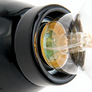 Orion Kinkiet Frost z ceramiki, czarny - Lampy ścienne - miniaturka - grafika 3