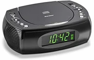 Radiobudziki - Karcher UR 1308 radiobudzik z odtwarzaczem CD i radiem UKW (pamięć 20 stacji) budzik z podwójnym alarmem, ładowarka USB i funkcja tworzenia kopii zapasowych baterii - miniaturka - grafika 1