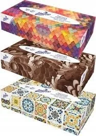 Linteo Chusteczki 100szt KARTON2warst 100%celuloza - Środki do kuchni i łazienki - miniaturka - grafika 3