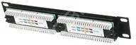 Panele krosownicze - A-LAN ALANTEC Patch panel UTP 12 portów LSA 10" - miniaturka - grafika 1