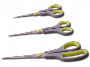 Kamille Zestaw nożyczek 3 szt 14cm + 17cm + 21.5cm KM-5187 5187 - Przybory do gotowania - miniaturka - grafika 2