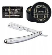 Zestawy kosmetyków męskich - Parker Zestaw do golenia Brzytwa 31R Mydło Żyletki - miniaturka - grafika 1