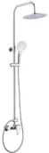 Zestawy prysznicowe - Invena Verso Plus AU-25-PL1-C chrom AU-25-PL1-C - miniaturka - grafika 1