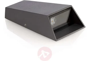 Lampenwelt com Kinkiet zewnętrzny LED Dagur, ciemnoszary - Lampy ogrodowe - miniaturka - grafika 3