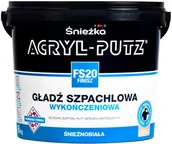Gipsy i gładzie gipsowe - Acryl Putz Śnieżka Śnieżka Gładź szpachlowa FS20 Finisz 8 kg - miniaturka - grafika 1
