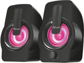 Głośniki komputerowe - Trust GEMI RGB różowe (22948) - miniaturka - grafika 1