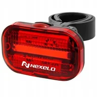 Lampki rowerowe - Lampa Rowerowa Tylna Led 2 Funkcje Baterie - miniaturka - grafika 1