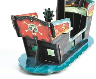 Djeco DDjeco puzzle, Statek, Układanka przestrzenna 3D - Układanki dla dzieci - miniaturka - grafika 4