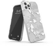 Etui i futerały do telefonów - Adidas OR SnapCase Camo iPhone 12/12 Pro przezroczysty/biały 43705 - miniaturka - grafika 1