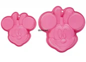 Formy do ciast - FOREMKA FORMA SILIKONOWA -MYSZKA MINNIE 2 szt - miniaturka - grafika 1