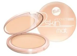 Bell Matujący puder z lusterkiem - 2 Skin Pocket Pressed Powder Mat Matujący puder z lusterkiem - 2 Skin Pocket Pressed Powder Mat - Korektory do twarzy - miniaturka - grafika 4