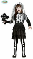 Stroje karnawałowe - Guirca Dla panny młodej szkielet kostium na Halloween dla dzieci dziewczynki Halloween kostium rozm. 110  146, 110/116 - miniaturka - grafika 1