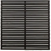 Ogrodzenia - Vidaxl FOREST STYLE lamelowy Stockholm 180x180 cm antracytowy Forest Style - miniaturka - grafika 1