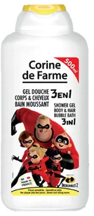 Corine de Farme FORTE SWEEDEN Incredibles 2 Żel pod prysznic 3w1 500ml - Kosmetyki kąpielowe dla dzieci - miniaturka - grafika 2
