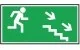ANRO Znak Bezpieczeństwa Kierunek do wyjścia drogi ewakuacji 17906 (17903) - Tablice BHP - miniaturka - grafika 2