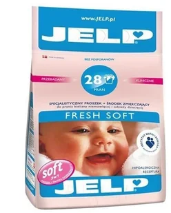 BioLife Proszek i środek zmiękczający do prania odzieży dziecięcej Jelp Fresh Soft hipoalergiczny 2,24 kg - Środki do prania - miniaturka - grafika 3