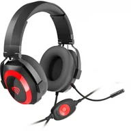 Słuchawki - GENESIS Genesis Argon 500 czarno-czerwone - miniaturka - grafika 1