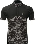 Koszulki rowerowe - Dare 2b StayTheCourse Koszulka rowerowa z zamkiem błyskawicznym Mężczyźni, black/black XL 2020 Koszulki z krótkim rękawem DMT511-82680 - miniaturka - grafika 1