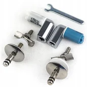 Deski sedesowe - Cersanit Zawiasy do deski wolnoopadającej Deco K - miniaturka - grafika 1