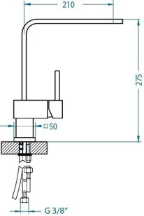 Alveus MONARCH LAGUNA ZŁOTO 1099125 - Baterie kuchenne - miniaturka - grafika 2