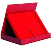 Gadżety dla kibiców - VS VS, Etui poziome na deskę 230x180 mm, czerwone - miniaturka - grafika 1