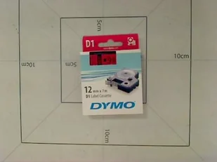 Dymo Etykieta D1 12mmx7m (czarna/czerwona) (S0720570) - Etykiety do drukarek - miniaturka - grafika 4