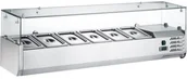 Szafy i witryny chłodnicze - Stalgast Nadstawka Chłodnicza Przeszklona 6x GN 1/4 834641 - miniaturka - grafika 1