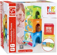 Układanki dla dzieci - HaPe klocki Wieża Przyjaźni - miniaturka - grafika 1
