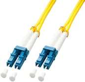 Kable światłowodowe - LINDY 47451 Kabel optyczny światłowód) LC LC OS2 jednomodowy żółty 2m LY-47451 - miniaturka - grafika 1