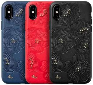 Laut FLORA - Etui iPhone Xs Max (Noir) LAUT_IP18-L_FL_BK - Etui i futerały do telefonów - miniaturka - grafika 4