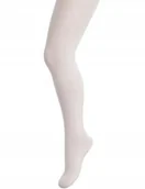 Rajstopy dziecięce - Wola Rajstopy dziec. bawełniane białe 140-146 - miniaturka - grafika 1