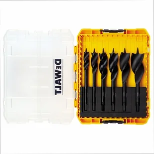 DeWalt zestaw 6 szt. wierteł do drewna EXTREME, Medium Tough Case, [DT90238] DT90238-QZ - Wiertła - miniaturka - grafika 4