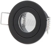 Oprawy, klosze i abażury - LED line Oprawa wodoodporna MR11 okrągła czarna 249297 - miniaturka - grafika 1