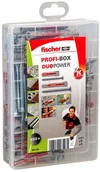 Kołki - Fischer Zestaw kołków rozporowych Profibox Duopower 75 + 75 szt. - miniaturka - grafika 1