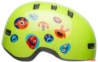 Kaski rowerowe - Bell rowerowy LIL RIPPER monsters gloss green BEL-7101758 - miniaturka - grafika 1