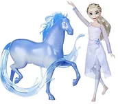 Figurki dla dzieci - Disney Frozen Królowa lodu Elsa lalka i figurka Nokka E5516 - miniaturka - grafika 1