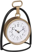 Zegary - Zegar stołowy Max na metalowy stojaku - miniaturka - grafika 1