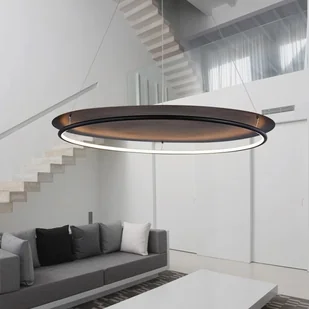 Altavola Design ADesign Lampa wisząca Ledowe Okręgi 80 cm in 4k czarna LA078/P_80_in_4k_black - Lampy sufitowe - miniaturka - grafika 9