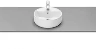 Umywalki - Roca Alter umywalka nablatowa okrągła 40x40 ceramiczna biała z otworem A3270MK000 - miniaturka - grafika 1