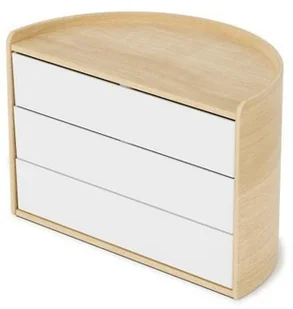 Umbra Organizer Moona biały/ naturalny - Pudła i pojemniki do przechowywania - miniaturka - grafika 4