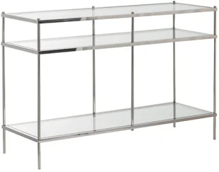 Dekoria.pl Dekoria.pl Konsola Pure silver 120x40x80cm 120 × 40 × 80 cm 006-599 - Konsole i sekretarzyki - miniaturka - grafika 2