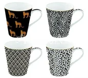 Kubki - Nuova Cer Easy life r2s KUBKI PORCELANOWE - COFFEEMANIA Savana - KPL. 4 Szt. R0128SAVA - miniaturka - grafika 1