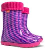 Buty dla dziewczynek - Demar HAWAI LUX PRINT HF (20-27) - Mała 0048HF - miniaturka - grafika 1